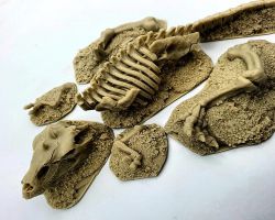 Alien Lab Miniatures Dragon Skeleton 28/32mm - Szkielet smoka