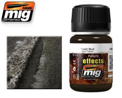 Ammo MIG 1402 Nature Effect - Fresh Mud 35ml - Emaliowy efekt do weatheringu świeże błoto