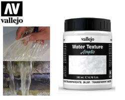 Vallejo 26201 Transparent Water 200ml - Przezroczysta Woda (żel)