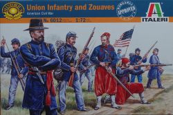 Italeri 6012 Union Infantry and Zouaves [American Civil War] 1:72