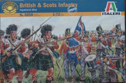 Italeri 6058 British and Scots Infantry [Napoleonic Wars] 1:72