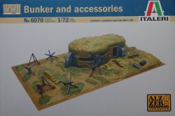 Italeri 6070 Bunker and accesories 1:72