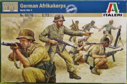 Italeri 6076 WWII German Afrika korps 1:72
