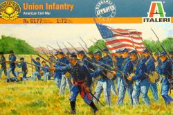 Italeri 6177 Union Infantry [American Civil War] 1:72