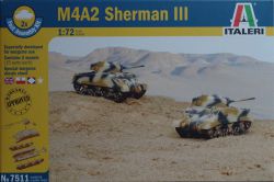 Italeri 7511 US tank M4A2 Sherman III [Fast assembly Kit] 1:72