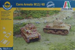 Italeri 7517 WWII Italian tank Carro Armato M13/40 [Fast assembly Kit] 1:72
