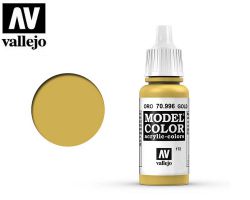 Vallejo Model Color 70996 Gold Metallic (MC 172) 17ml - Farba Akrylowa
