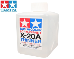 Tamiya 81040 X-20A Acrylic Paint Thinner 250ml - Rozcieńczalnik do farb akrylowych