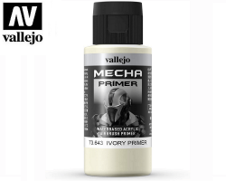 Vallejo Mecha 73643 Surface Primer Ivory 60ml - Podkład akrylowy
