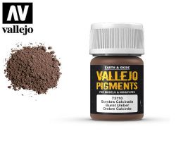 Vallejo Pigments 73110 Burnt Umber 35ml