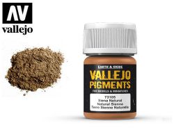 Vallejo Pigments 73105 Natural Sienna 35ml