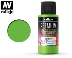 Vallejo Premium Color 62039 Green Fluorescent 60ml