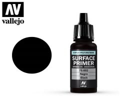 Vallejo 70602 Surface Primer Black 18ml - Czarny podkład akrylowy