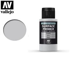 Vallejo 73601 Surface Primer Grey 60ml - Podkład akrylowy szary