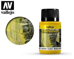 Vallejo 73827 Environment - Moss and Lichen 40ml - Efekt mechu i porostów
