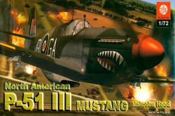 ZTS Plastyk S051 P-51III Mustang Malcolm Hood 1:72