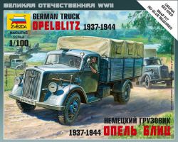 Zvezda 6126 German Truck Opel Blitz (1937-1944) 1:100 Art of Tactic