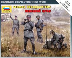 Zvezda 6133 German Headquarters [1939-42] 1:72 Art of Tactic
