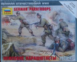 Zvezda 6136 German Paratroops [1939-42] 1:72 Art of tactic
