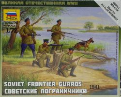 Zvezda 6144 Soviet Frontier Guards [1941] 1:72 Art of Tactic