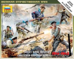 Zvezda 6146 Soviet Naval Infantry [1941-43] 1:72 Art of Tactic