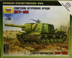 Zvezda 6207 Soviet Self-Propelled Gun ISU-152 1:100 Art of Tactic