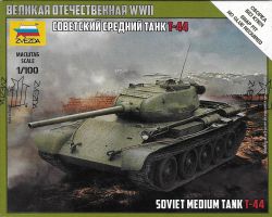 Zvezda 6238 Soviet Medium Tank T-44 1:100 Art of Tactic