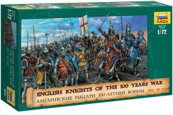 Zvezda 8044 English Knights 100 Years War 1:72