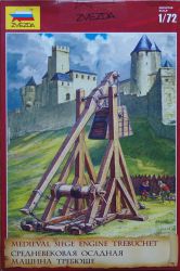 Zvezda 8516 Trebuchet Medieval siege engine 1:72 - Trebusz