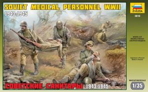 Zvezda 3618 Soviet Medical Personnel [1943-45] 1:35