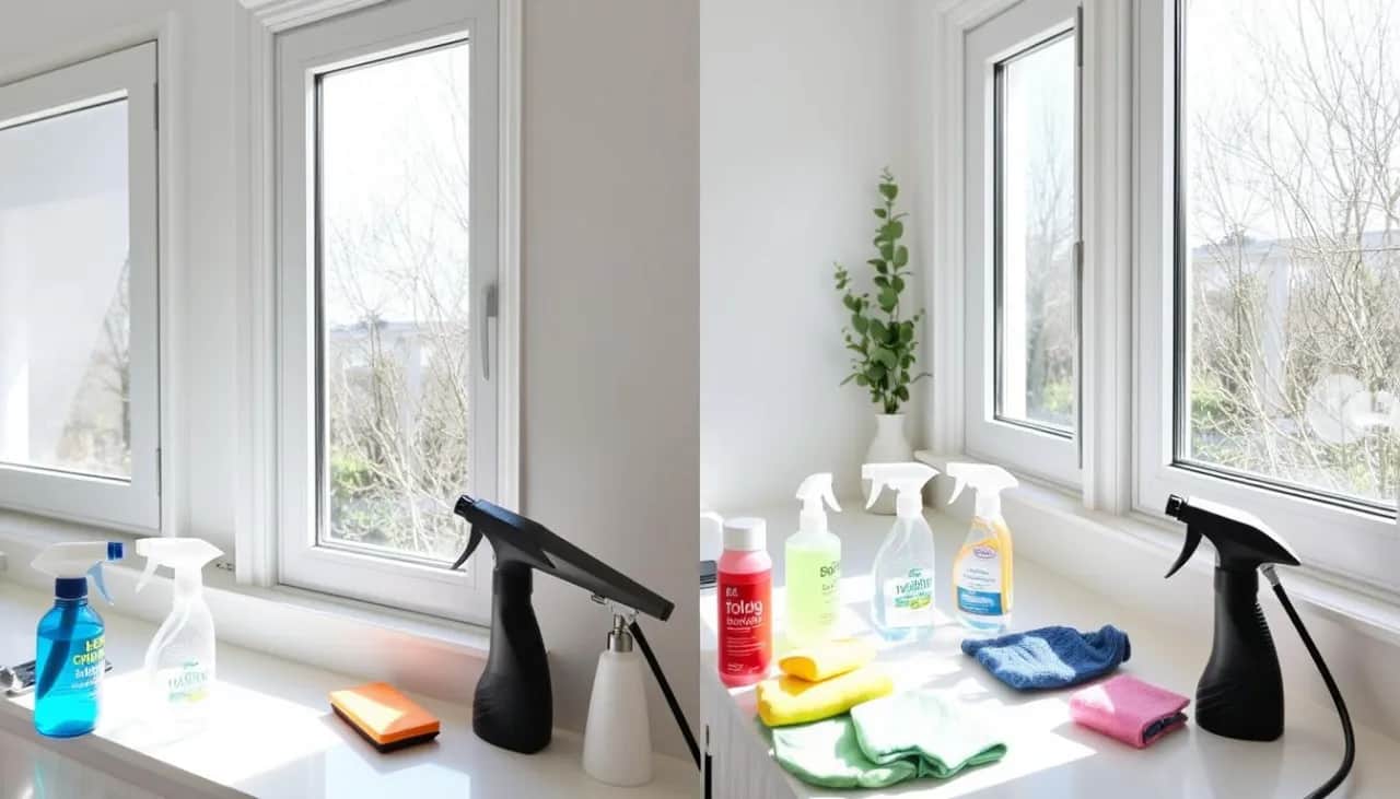 Czym czyścić ramy okien po remoncie, aby ich nie uszkodzić?