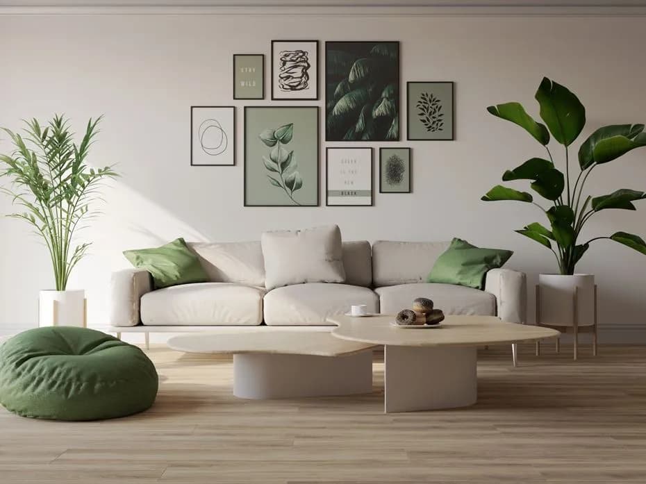Co na ścianie w salonie? 10 inspirujących pomysłów na dekorację