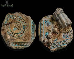 Alien Lab Miniatures Ancient Greece Round Bases [2szt] 40mm - Podstawka okrągła