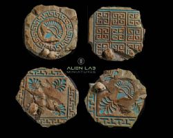 Alien Lab Miniatures Ancient Greece Round Bases [4szt] 32mm - Podstawka okrągła