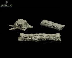 Alien Lab Miniatures SC023 Mini Wood Set