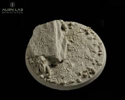 Alien Lab Miniatures Wasteland Round Bases [1szt] 60mm - Podstawka okrągła