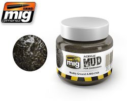 Ammo MIG 2105 - Acrylic Mud - Muddy Ground 250ml - Błotnista ziemia