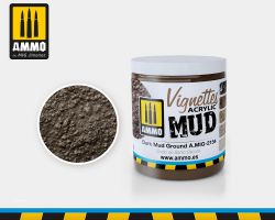 Ammo MIG 2154 - Acrylic Vignettes - Dark Mud Ground 100ml