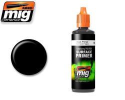Ammo of MIG 2005 Surface Primer Black 60ml - Podkład akrylowy Czarny