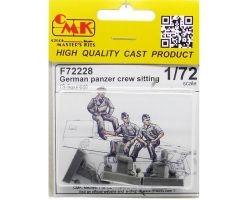 CMK F72228 German Panzer Crew Sitting (3 figurki) 1:72