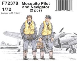 CMK F72378 Mosquito Pilot and Navigator [2szt] 1:72