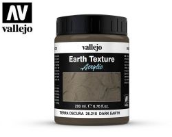 Vallejo 26218 Diorama Effects - Dark Earth 200ml - Ciemna ziemia