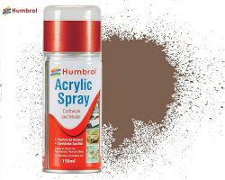 Humbrol AD6029 Dark Brown Matt nr 29 [Acrylic spray] 150ml - Akrylowa farba w sprayu