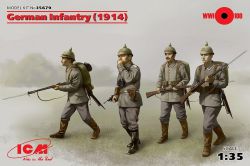 ICM 35679 WWI German Infantry (1914) [4 fig] 1:35