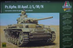 Italeri 15757 Pz.Kpfw.III Ausf. J/L/M/N 1:56 (28mm)
