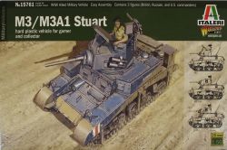 Italeri 15761 M3 / M3A1 Stuart Light Tank 1:56 (28mm)