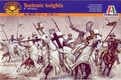 Italeri 6019 Teutonic Knights XII-XIIIw 1:72 - Krzyżacy