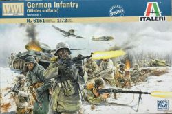Italeri 6151 WWII German Infantry [Winter Uniforms] 1:72
