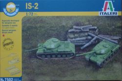 Italeri 7502 Soviet Tank IS-2 [Fast assembly Kit] x 2 1:72