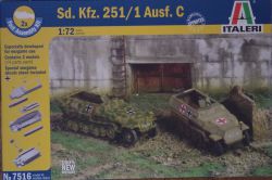 Italeri 7516 Sd.Kfz.251/1 Ausf.C [Fast assembly Kit] 1:72